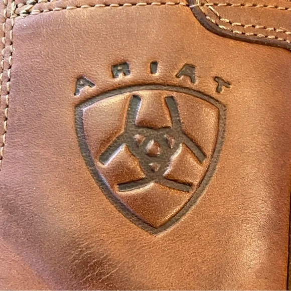 Ariat Heritage Lacer II Leather Western
Roper Brown Lace Up Kiltie Boots 7.5 B - Picture 5 of 15